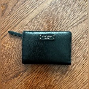 Kate Spade Black Leather Wallet